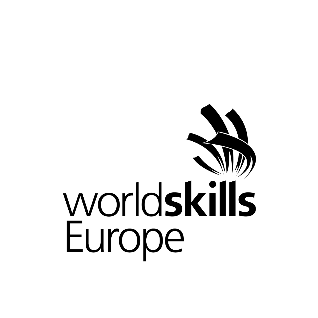WorldSkills Europen logo, linkki järjestön verkkosivuille.
